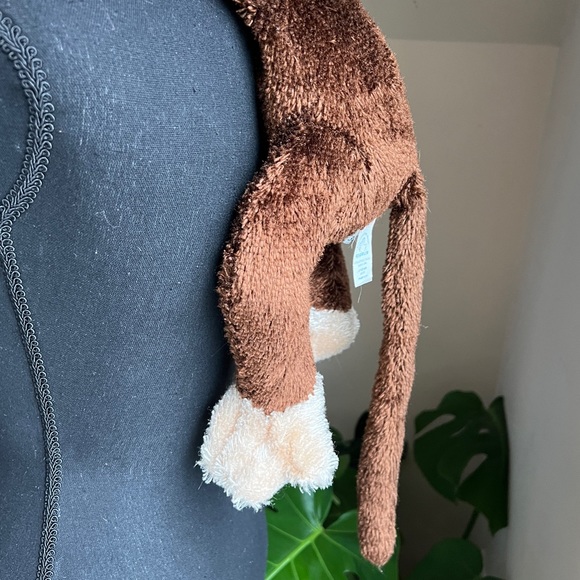 Vintage Applause Eyelash Hair Long Limbs and Tail Monkey Plush Stuffed Animal - Picture 8 of 11